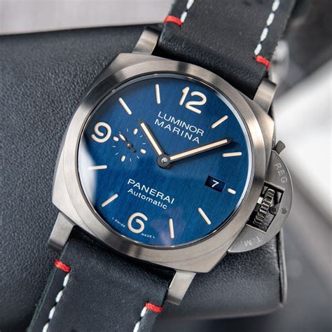 panerai pam 557|panerai luminor marina blue dial.